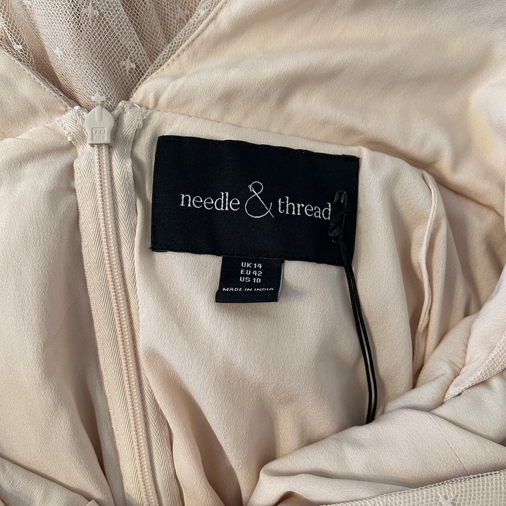 Needle & Thread “Neve” Blush Embellished Gown - Picture 6 of 14